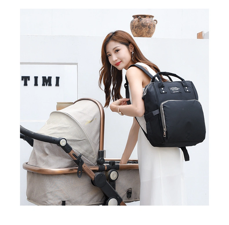 High Quality Multi Function Infant Mom Large Capacity Diaper Bag Storage Mommy Bag Backpack Baby Diaper Bag